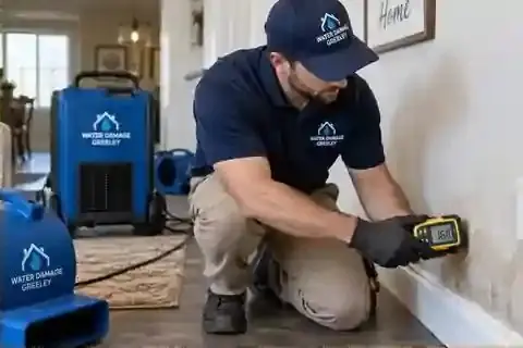 Water damage restoration service in Greeley